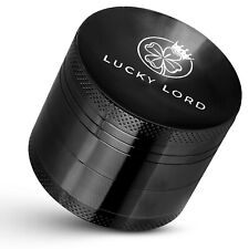 Lucky Lord Spice Herb Tobacco Grinder 2.5 Inch 4 Piece Crusher Aluminum Grinder picture