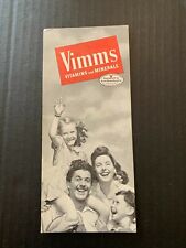 c.1950's Vimms Vitamins and Minerals Ink Blotter picture