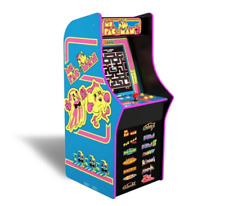 Retro Arcade Game Ms. Pac-Man WIFI 14 Classic Games Included Legacy Controls picture