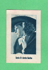 1938  Greta Garbo  Sobre Cine  Film Stars  Card picture