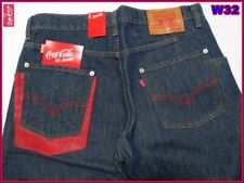 Levi's x Coca Cola Jeans  Limited Rare Indigo 32W Womens/Mens NonSale Item picture