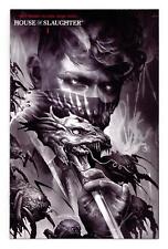 House of Slaughter #1 Quintana Trinity B&W Variant NM 9.4 2021 picture