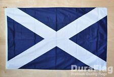 SCOTLAND ST ANDREW DURAFLAG 150cm x 90cm 5x3 ft HIGH QUALITY FLAG ROPE & TOGGLE picture