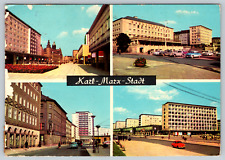 c1990s Karl Marx City Karl-Marx-Stadt Germany Chemnitz Vintage Postcard picture