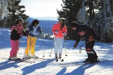 Postcard NH East Madison King Pine Ski Area Snow Winter Slopes Summit Route 153 picture