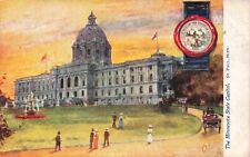 St Paul Minnesota State Capitol Raphael Tuck Oilette Series 2454 Unused Postcard picture