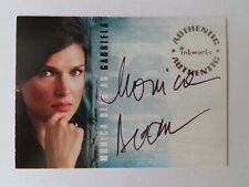 Authentic Signed Autographed Inkworks Lost Card #A22 Monica Dean As Gabriela COA picture
