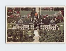 Postcard Airplane View State Capitol Cheyenne Wyoming USA picture