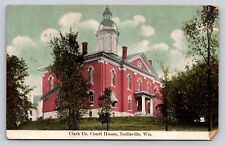 c1910 Clark County Court House Neillsville Wisconsin P611 picture