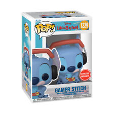 Gamer Stitch #1229 Funko POP Disney - Lilo & Stitch Gamestop Exclusive NEW MINT picture