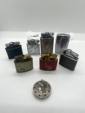 Lot Of 8  Vintage Lighters- Untested For Parts/Repair- Ronson & More- See Pics picture