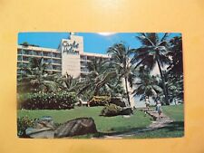 Hotel Caribe Hilton San Juan Puerto Rico vintage postcard 1966 picture