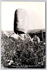 Colorado Balanced Rock Near Palmer Lake RPPC Vintage Postcard picture