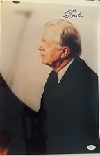 President Jimmy Carter Signed 12x16 Photo JSA picture