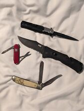 KNIFE LOT SOG TRIDENT, RARE VICTORINOX AND MORE picture