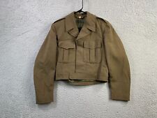 Vintage Ike Jacket Mens 38R Olive Drav OD M-1950 Wool Army Military 50s picture
