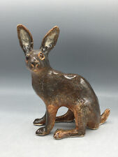 New Winstanley Brown Hare Size 2 Glass Eyes Signed picture