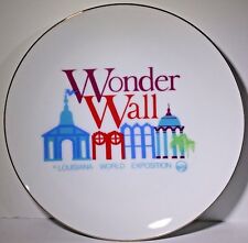 Vintage 1984 Wonderwall Louisiana World Exposition Souvenir Decorative Plate LA picture