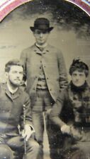 ANSEL ADAMS PARENTS TINTYPE PHOTO RARE IMAGE c. 1894 UNIQUE picture