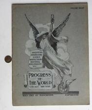 1916 STEAMPUNK Industrial Age Inventions Issue # 8 pictorial booklet Parachute - picture