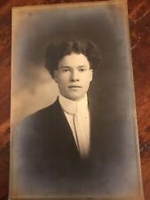 Vintage Photograph 1894 7 x 10 Dapper and Exotic Yong Man picture