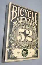Bicycle FEDERAL 52 rare 2013 Playing Card deck NEW/SEALED Kings Wild picture