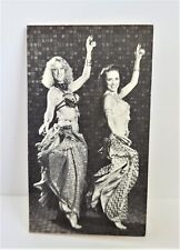 Vintage California Middle Eastern Belly Dance ZULIEKA & ADAH Business Card picture