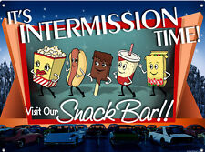 Retro Vintage Movie Theater Intermission sign Home Theater Man Cave  picture