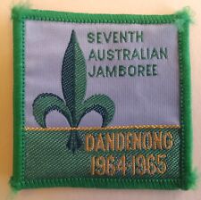 Reproduction 7th Australian Jamboree Dandenong VIC 1964/65 Scout Badge Patch. picture