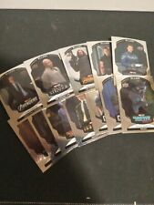 marvel card lot, Spider-Man, Captain America, Ironman Rocket, Avengers, Thanos picture