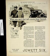 1924 Jewett Six Paige Automobile Car Sedan Roadster Vintage Print Ad 4228 picture