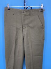 Korean War Pants Small Green M-1951 Army Trouser Wool OG-108 31x32 Adjustable US picture