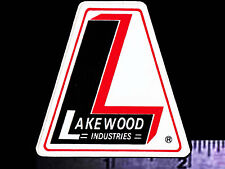 LAKEWOOD Industries - Original Vintage 70's 80's Racing Decal/Sticker - 2 inch picture