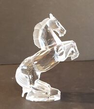 Swarovski Crystal - REARING HORSE STALLION - #174958 - 4 INCH Tall picture