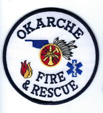 Okarche (Canadian & Kingfisher County) OK Oklahoma Fire & Rescue Dept. patch NEW picture