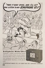 1943 AD(K25)~ECHOPHONE RADIO CO. CHICAGO. MODEL EC-1 RADIO RECEIVER picture