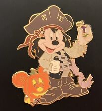 RARE Disney Pin DS Captain Jack Sparrow Mickey Mouse Pirate LE 250 NIP picture