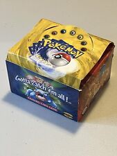 Pokemon TCG EMPTY Base Set Unlimited Booster Box BOX ONLY WOTC picture