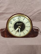 Antique Sessions Model 3W Electric Mantle Clock 60 Cycle Works Condition picture