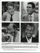 1989 Press Photo The starring cast in scenes from 