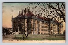 Minneapolis MN-Minnesota, University Of MN, Folwell, Vintage c1909 Postcard picture