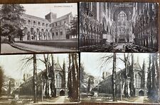 Lot of 4 Antique Winchester Cathedral England Postcards, Valentines Series, RPPC picture