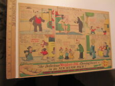 newspaper ad 1926 WRIGLEY'S chewing gum KFS comic EVERYBODY Jiggs Google Happy picture