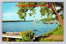 Knoxville IA-Iowa, Lake Red Rock, Antique, Vintage Souvenir Postcard picture