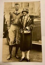 Charles Lindberg and His Mother Photo - January 1, 1927 picture