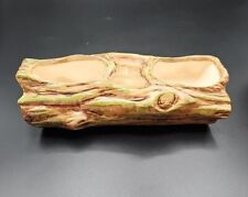Vtg Robert Simmons Log Planter Ceramic figurine California Pottery Art Ware 7