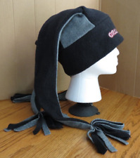 Disney World Vintage Grumpy Fleece Jester Hat Black & Gray  picture