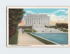 Postcard Lincoln Memorial Washington DC USA North America picture