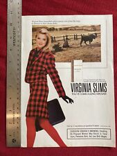 Virginia Slims Sexy Woman Empowerment 1991 Print Ad picture