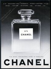 1960 Chanel No.5 perfume classic big bottle photo vintage print ad picture